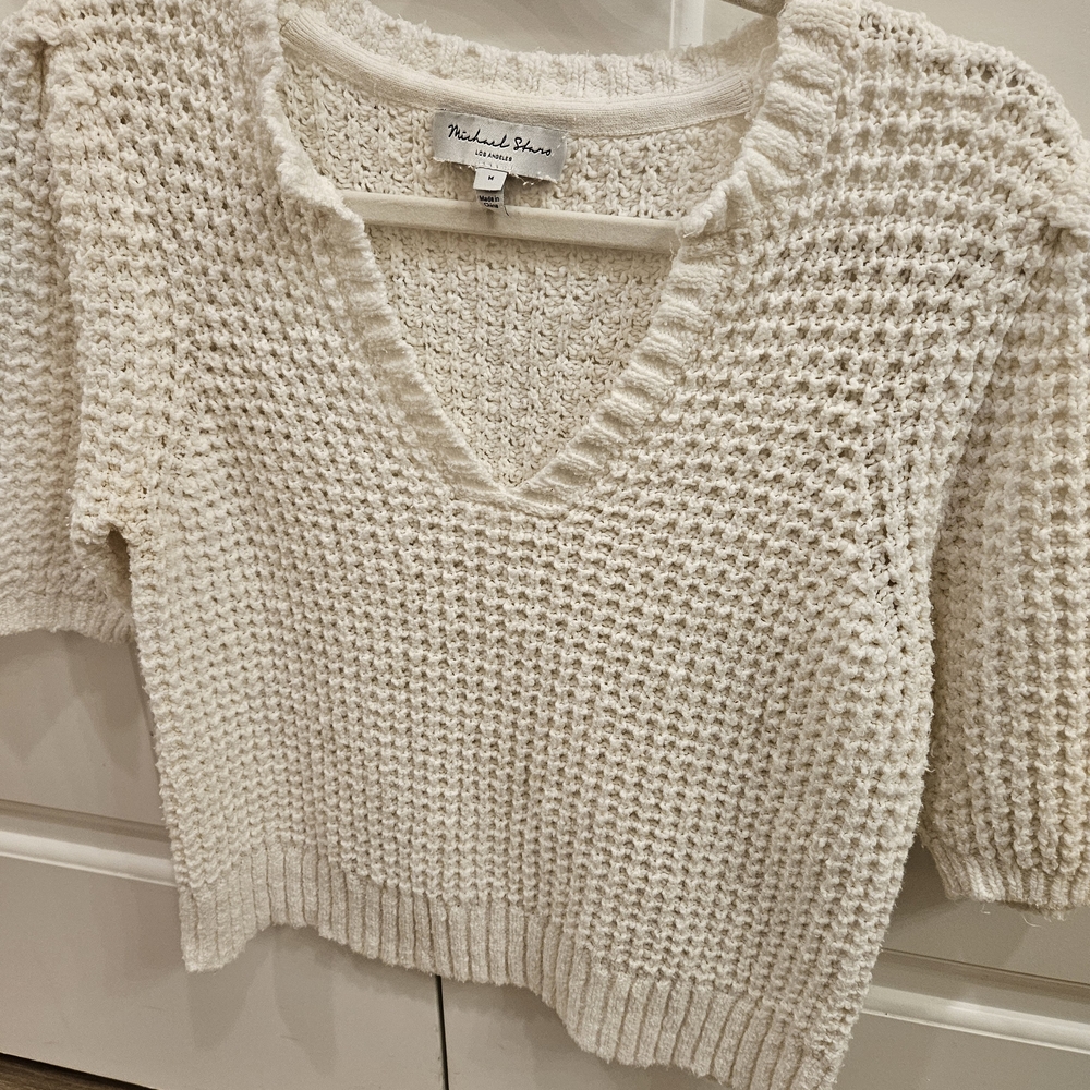 Women's Cream Sweater Michael Stars